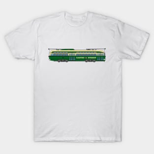 Castro Street San Francisco Street Car T-Shirt